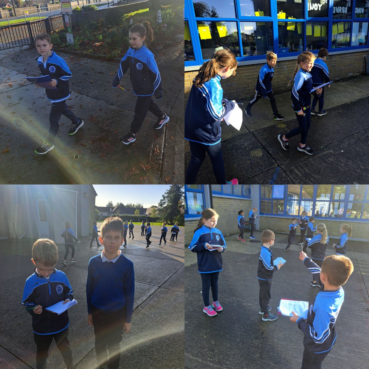 mooncoinprimary's tweet photo. Maths to be found all around our classrooms and school yard today, as our 1st and 2nd Classes were busy on a Maths Trail! They worked in pairs, counting, tallying, measuring, finding shapes, and discovering patterns!!
#MathsWeek2024 #mathstrail https://t.co/dPoZGdrseL