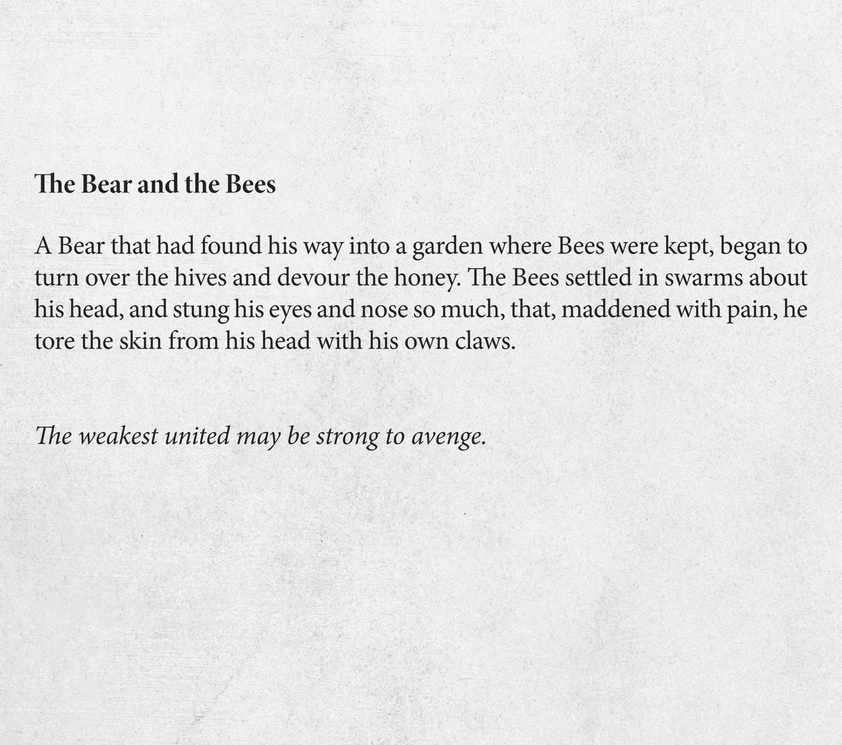 dog_mischievous's tweet photo. Story source: fablesofaesop [dot] com https://t.co/qpWcSmEDG1