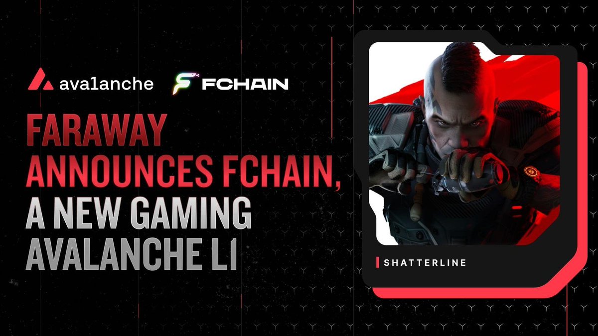 UsoroEmmanuel's tweet photo. The launch of #FCHAIN as an Avalanche Layer 1 blockchain is a groundbreaking move for @farawaygg 's gaming ecosystem.
By leveraging #Avalanche's #scalability and #decentralization, FCHAIN offers game developers full customization and seamless integration of #web3 functionality.
This advancement solidifies #Faraway's mission to create a truly #interoperable, decentralized #gaming world, positioning them at the forefront of #blockchain gaming innovation!
>> https://t.co/jovGYkftML
@avax $AVAX #AVAX