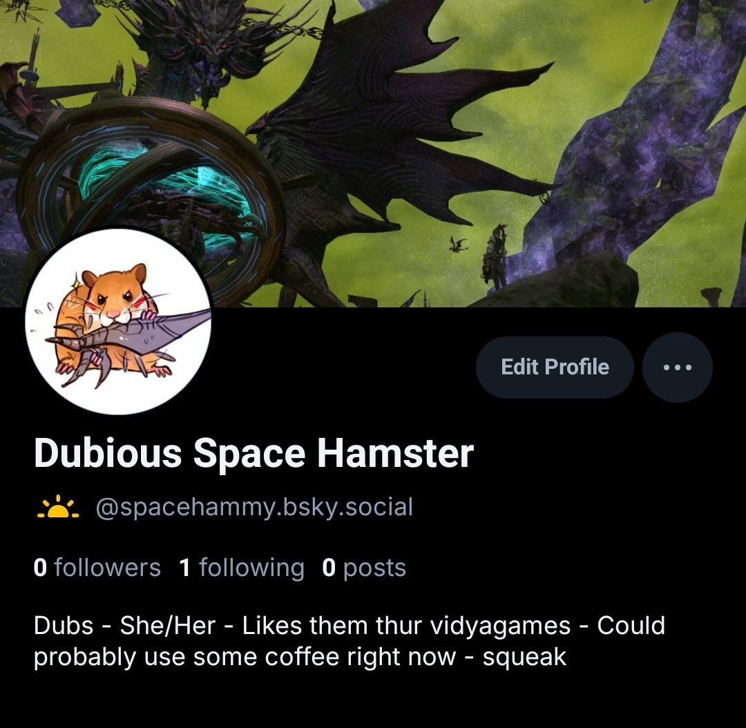 Dubious Space Hamster tweet media