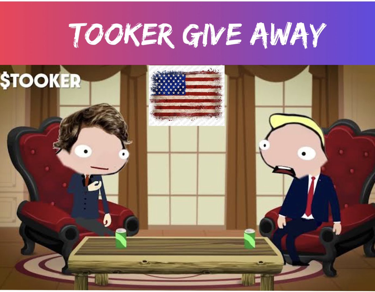 TheMortz's tweet photo. 🇺🇸 $TOOKER Election Give Away 🇺🇸 

For your chance to win 5,000 $TOOKER tokens do the following;

🇺🇸 Follow me and @tookerkurlson 
🇺🇸 Like and retweet this post
🇺🇸 Drop SOL address below 👇🏽 

Drawn at random 5 November 2024
#MAGA #USElection2024 #TRUMP https://t.co/0KB6j20ZXF