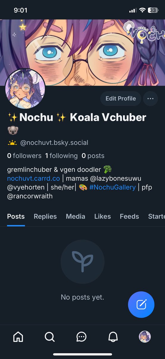 NochuVT's tweet photo. Hi friends! Due to the recent changes in the Twitter T&amp;Cs I’ve made a new account to bsky here!

Be sure to follow me and lmk if you have an account too so I can follow back 💜

https://t.co/dsxFloIXkn

#VTuber https://t.co/VnxYWs8rBy