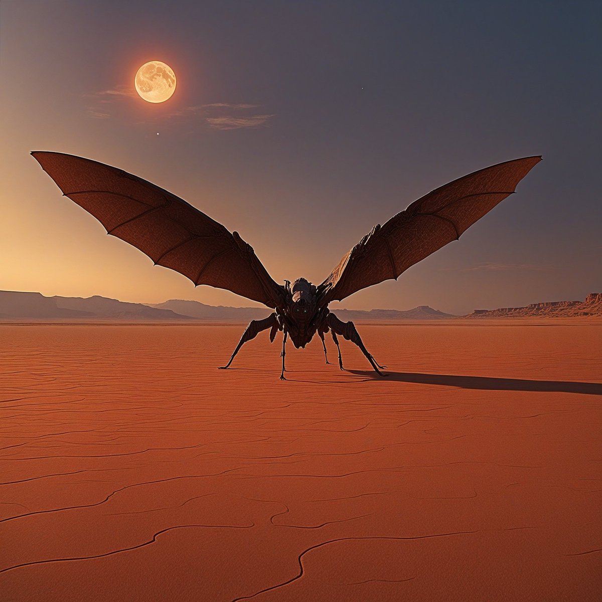 dawnoftheai's tweet photo. Insect cyborgs of red planet 
#insect #cyborg #redplanet #scifi #machines #aiart #grok #dalle https://t.co/H2NnWYYQsn