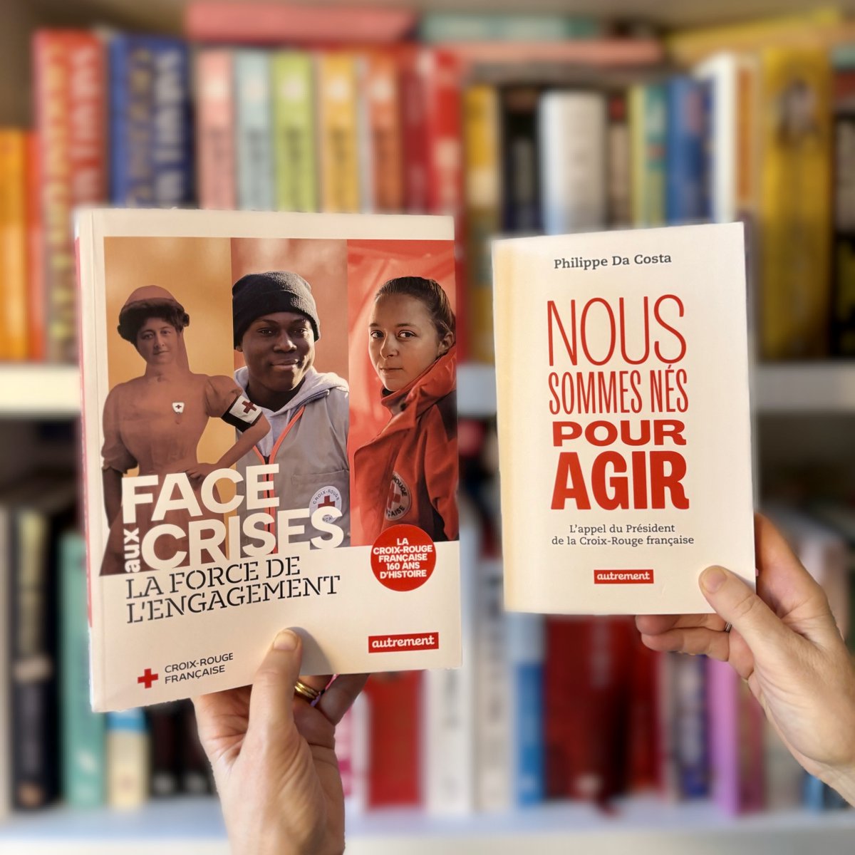 Voici nos deux ouvrages en collaboration avec la <a href="/CroixRouge/">Croix-Rouge fr</a> qui mettent en lumière l'engagement humanitaire et l'histoire de cette grande organisation.
Disponibles en librairie !
