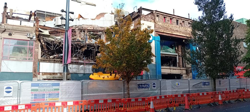 ABC Sauchiehall Street starting to bite the dust. Lots of memories of going to the pictures with my dad, as a kid, and gigs more recently 😢