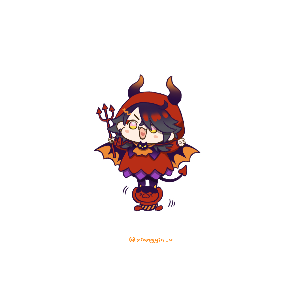 嘿嘿👹😈
#Akurylic