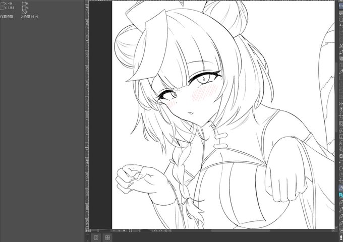 寝れなくてらくがきしてた! 