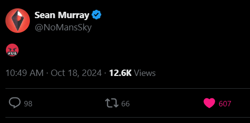 Is this making fun of us complaining about 
YET ANOTHER

FREE 

UPDATE

🤬🤬🤬
<a href="/NoMansSky/">Sean Murray</a>