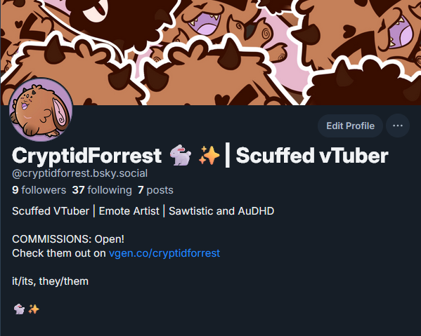 MoonlittCryptids | Scuffed Bunmy | tweet media