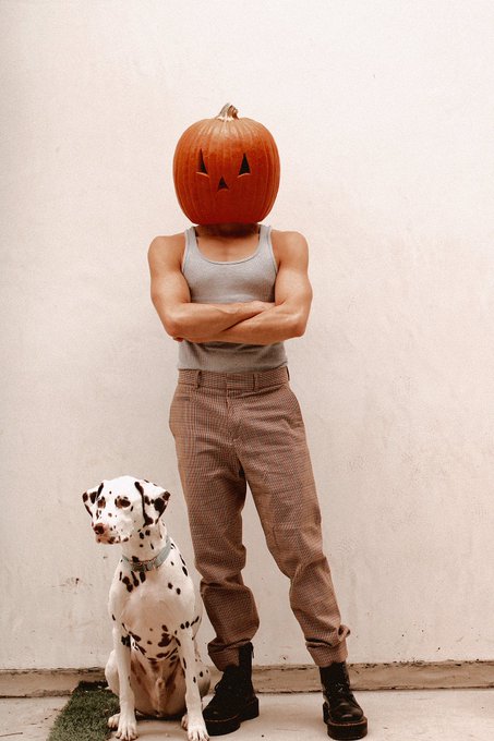 1 pic. Perry and I did a thing. 🎃🐶 https://t.co/kF49Ev7pxJ