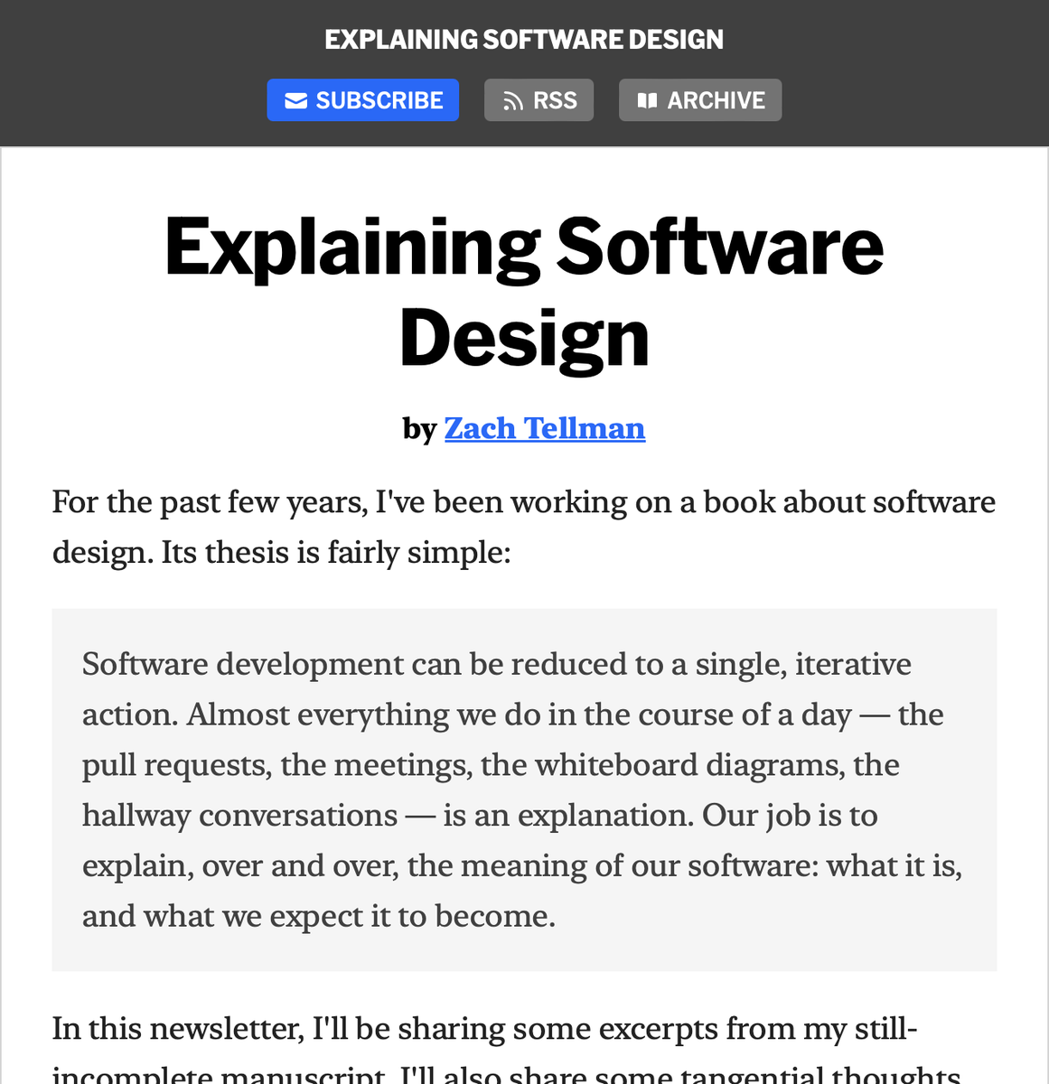 im_ferris's tweet photo. I've been enjoying @ztellman's newsletter Explaining Software Design. I realized many ideas from it apply to cloud &amp; DevOps as well and wanted to share: 🧵 https://t.co/Tw4kF5SdiC
