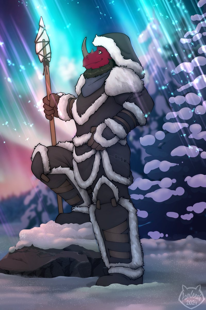 Magnus the Woolly Rhino tweet media