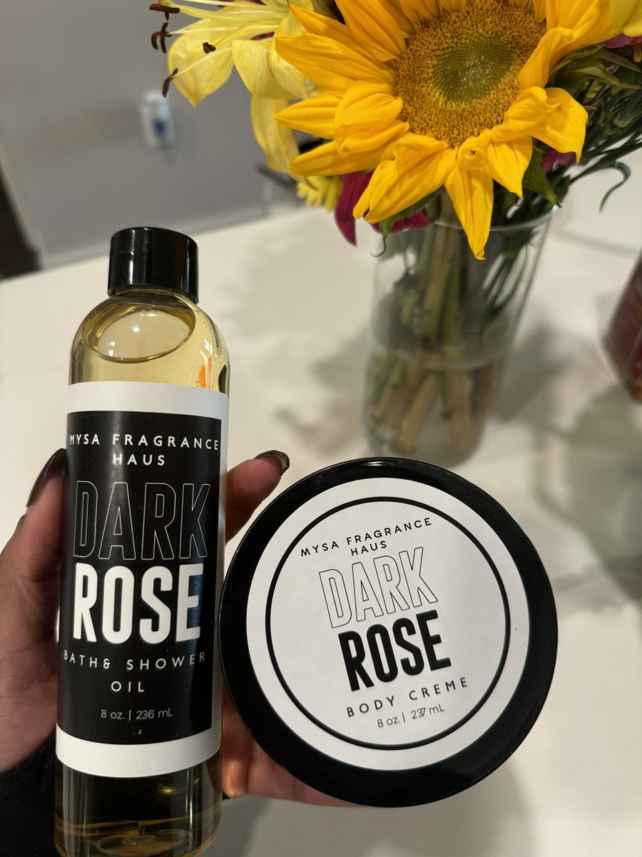 Dark Rose girlies stand up!! I swear this body oil is the only one I’ve used that can actually keep me moisturized long term on its own &amp; the fragrance lasts so long too! Excited to try the body cream 🙂‍↕️ <a href="/mysafragrance/">Mysa Fragrance Haus</a>