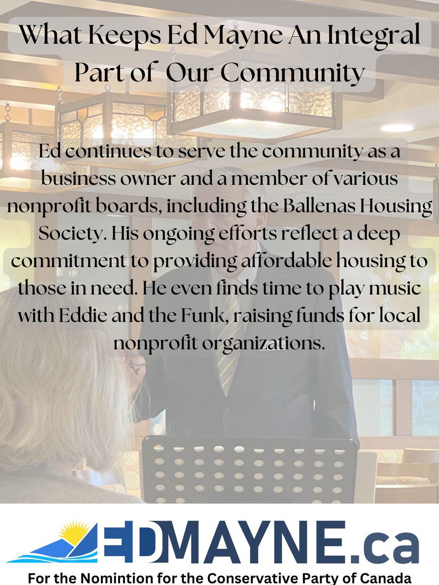 I will work with the same enthusiasm as your nominee for the Conservative Party of Canada - Parti conservateur du Canada
#nominationfortheconservativepartyofcanada