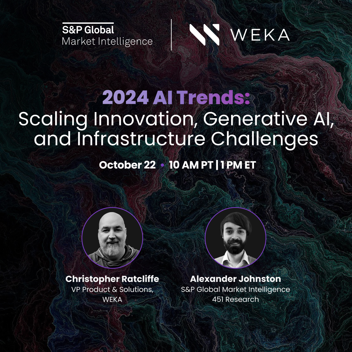 weka's tweet photo. Join us for a closer look at the key insights from our 2024 Global #TrendsinAI report. Learn how leading organizations are overcoming GPU shortages, optimizing performance, and addressing sustainability concerns while driving innovation.

Time is running out! Register now: https://t.co/u9CjMyRBDz