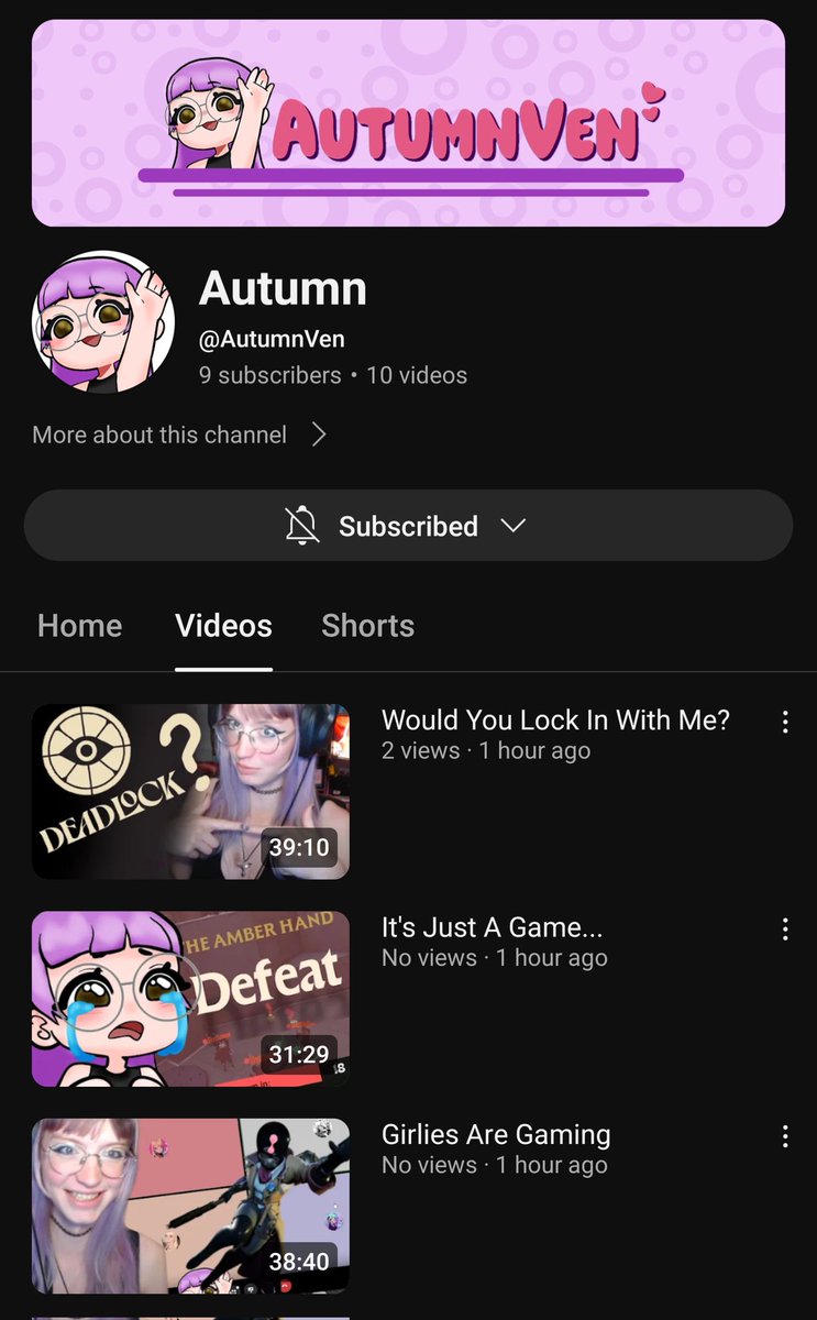 If you ever missed one of my streams, I'm starting to upload gameplay from them. I have some Deadlock gameplay for ya first.
Go subscribe and do the YouTube things plz :3