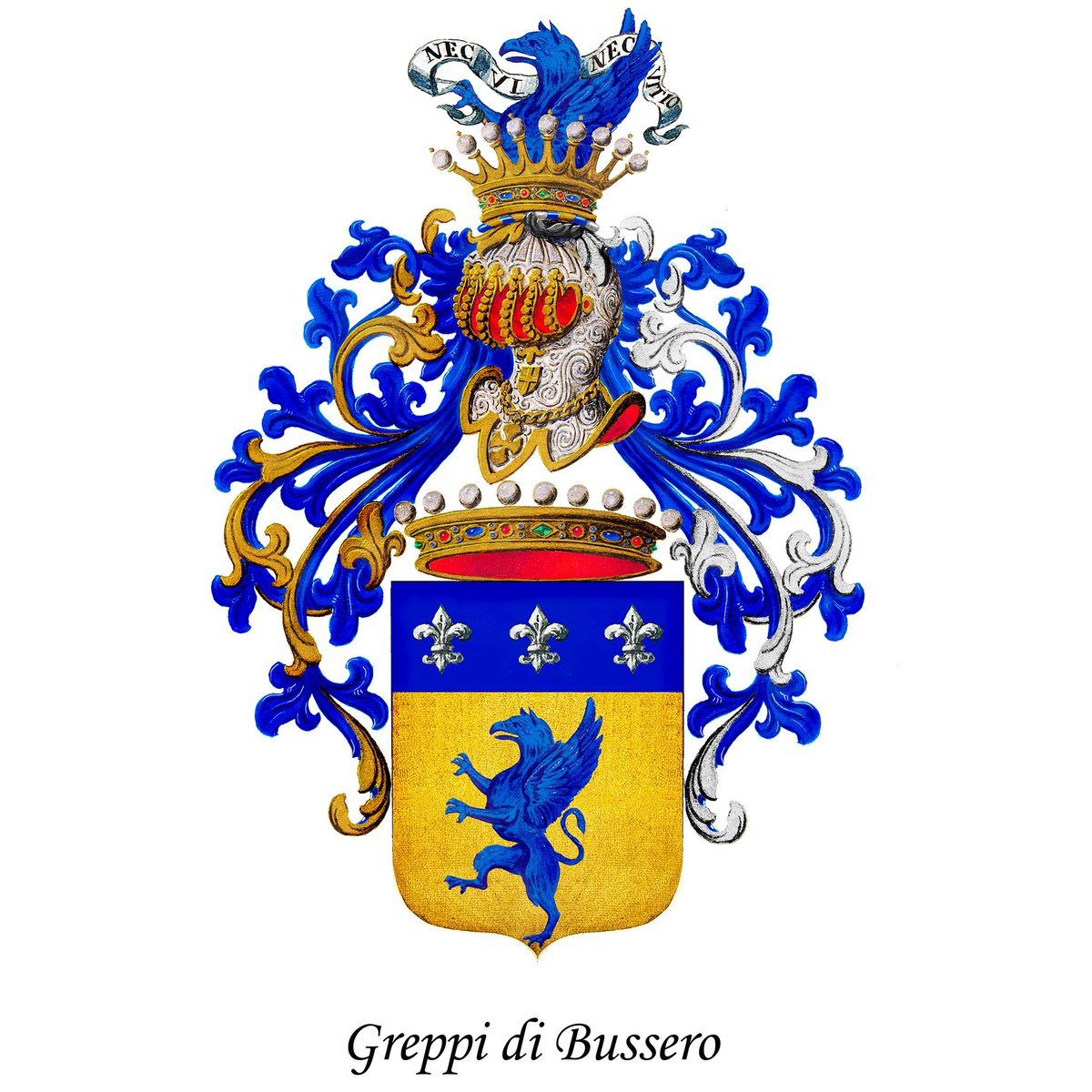 annuarionobilta's tweet photo. #Stemma dei #conti #Greppi di #Bussero, parte II dell'#AnnuariodellaNobiltàitaliana. #Disegno di #AndreaBorella. #araldica #nobiltà https://t.co/JYXZaPM2UO