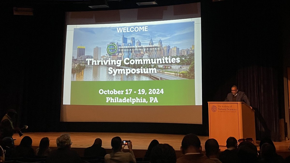 We are excited to attend the Thriving Communities Symposium hosted by the Overbook Environmental Education Center! 

CEET will be moderating a panel tomorrow on Community Engagement Around Lead in Philadelphia from 1-2pm. Please come by!