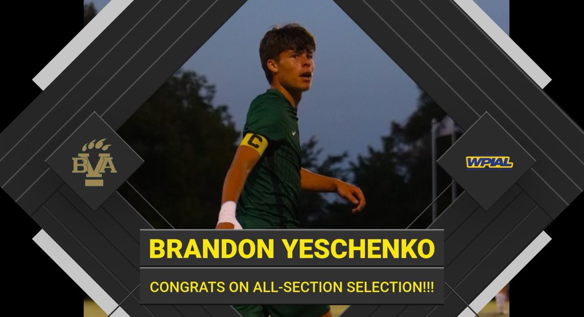 Coach Al (@alyeschenko) on Twitter photo Congrats <a href="/brandonyeschenk/">Brandon Yeschenko</a> on your selection to the all-section team. AAA section 3
<a href="/BvasdAthletics/">BVASD Athletic Department</a> <a href="/BVA_GangGreen/">Gang Green</a> Congrats <a href="/brandonyeschenk/">Brandon Yeschenko</a> on your selection to the all-section team. AAA section 3
<a href="/BvasdAthletics/">BVASD Athletic Department</a> <a href="/BVA_GangGreen/">Gang Green</a>