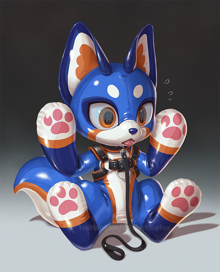 oddlyshinyfox's tweet photo. Fully transform into a toy. For @LatexLucarioAD https://t.co/UhBT3qmqAB