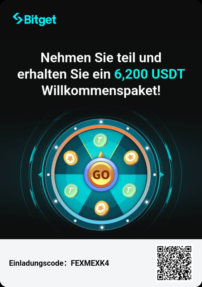 DeejaySkyler's tweet photo. Ich versuche, einen Bonus von 100 USDT zu erhalten! Können Sie mir helfen? Sie können auch mitmachen! #FortuneWheel #Bitget
https://t.co/L2Cc2j1fZi https://t.co/7TFq8RfksY