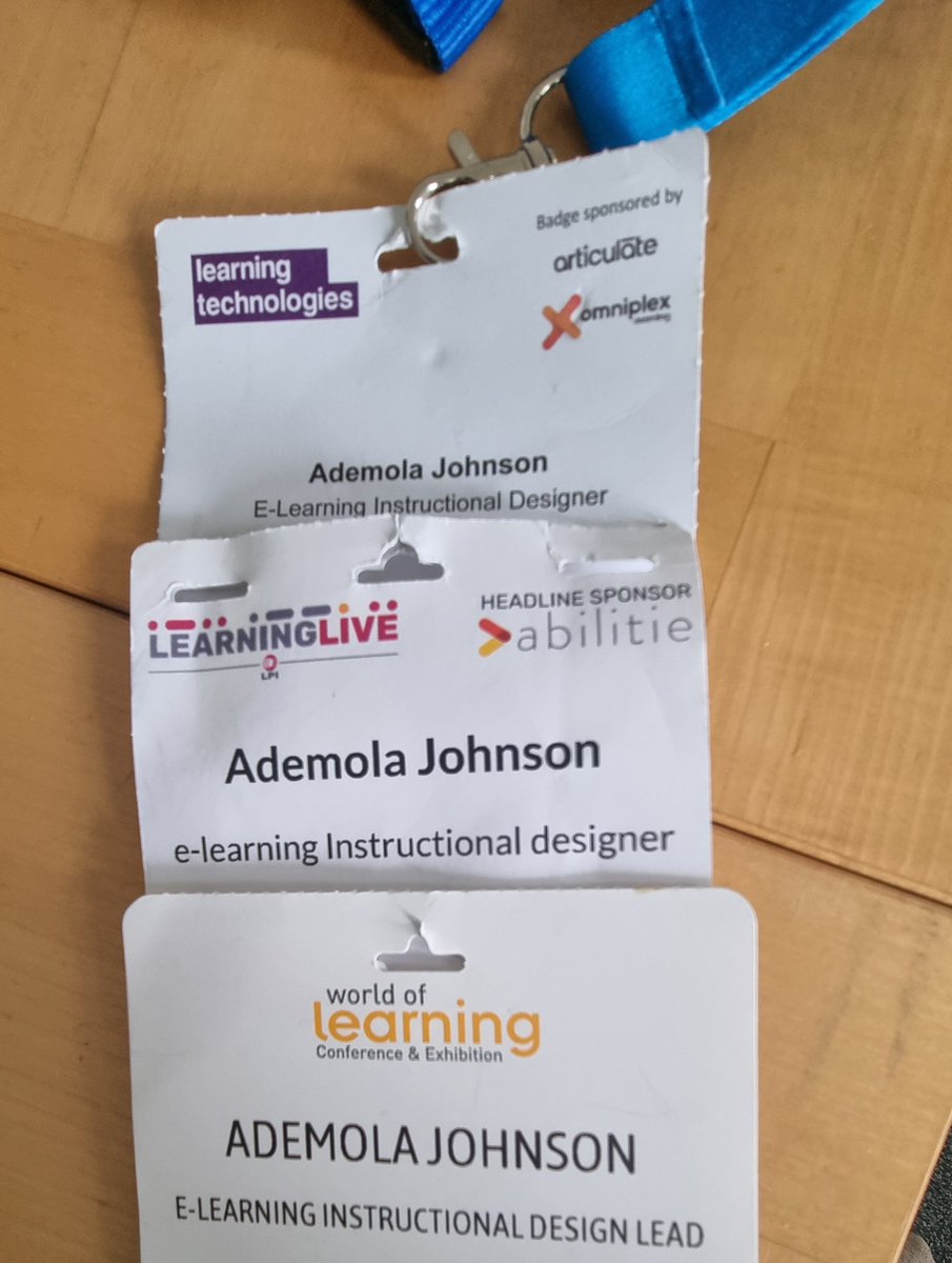 jaxnwhyte's tweet photo. This year, I made deliberate efforts to attend Learning conferences!

So far, I have attended @LearnTechUK #wol24 and @YourLPI #LearningLive.

I have one more to go! The Organizational Learning amd Development Conference #olxdcon24 by @olxdcommunity https://t.co/yb2ou2WHx9