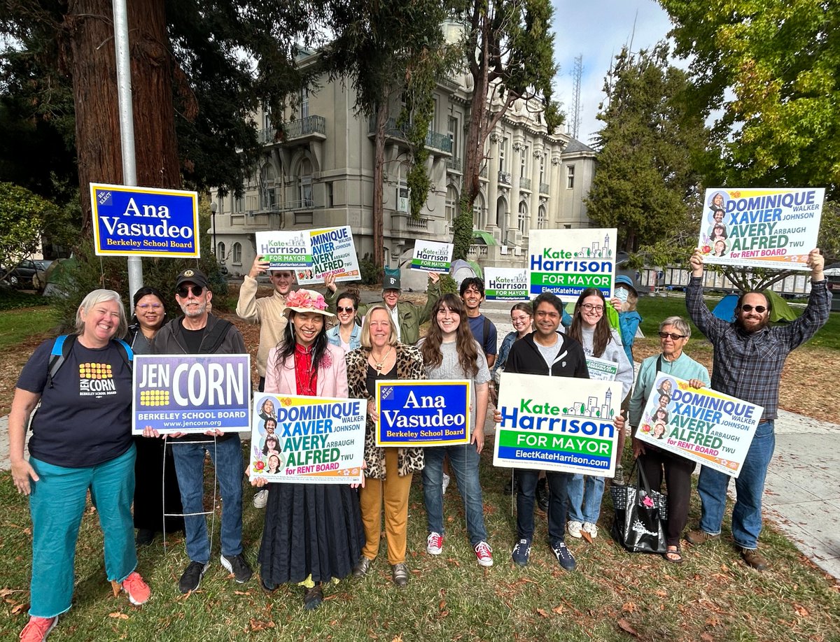 Berkeley Rent Board Right to Housing Slate tweet media