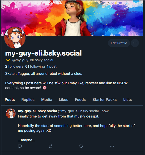 my_guy_eli's tweet photo. Its finally time, been looking at it for months but Twitter is definitely lost. Time to move on! https://t.co/BN62c0fCnA
