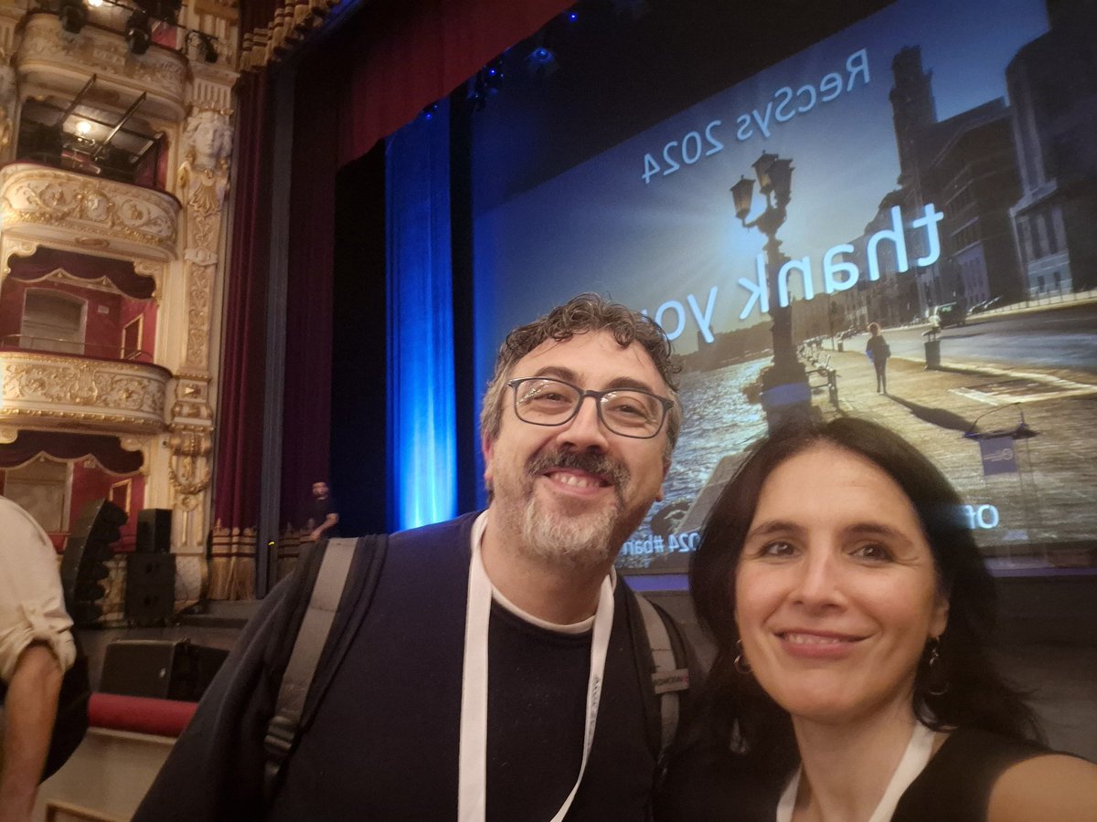 Sole Pera (@drch0le) on Twitter photo It is official <a href="/ACMRecSys/">ACM RecSys</a> is going to Prague. Honored to join <a href="/marcommis/">Marco de Gemmis</a> in serving as Program Chairs for #RecSys2025 It is official <a href="/ACMRecSys/">ACM RecSys</a> is going to Prague. Honored to join <a href="/marcommis/">Marco de Gemmis</a> in serving as Program Chairs for #RecSys2025