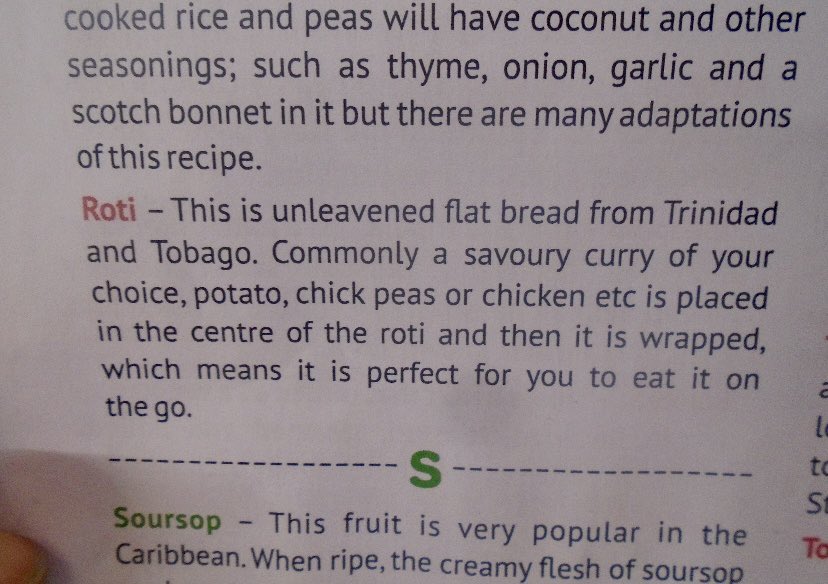 nursery_grove's tweet photo. ‘The ABC of African and Caribbean Food’ by Rochelle Watson-Senyah, as recommended by @lizpemtbnm , is one of our most often used books in class. See how well it’s thumbed! It lives in the home-corner and often appears at snack time. Today we read about roti as we ate roti. https://t.co/41OOaLubxt