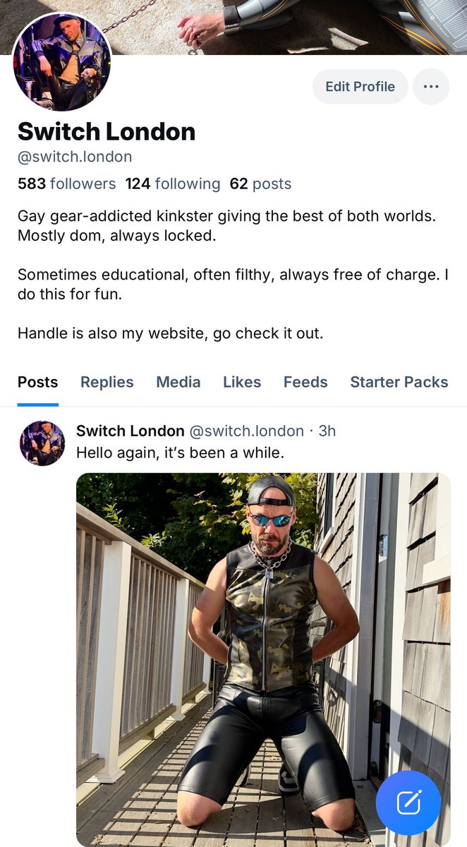 Actually posted for the first time in AGES on Bsky earlier - so yeah, it’s in decent shape now, so I do think I’ll be moving away from here. Handle is the same as my website: switch.london