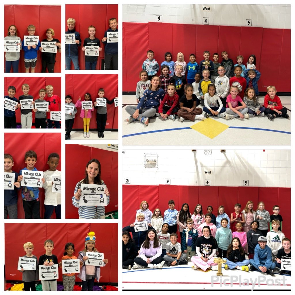 Congrats on a great #MileageClub season at <a href="/westfield89/">Westfield School</a>⁩. They traveled over 1,300 miles taking us to Los Angeles, CA on our world map. Below are the top runners in each grade &amp; the classrooms and teacher with the most miles traveled. Way to go! ❤️🐾 ⁦<a href="/ShapeOurFuture/">Fitness Finders, Inc</a>⁩