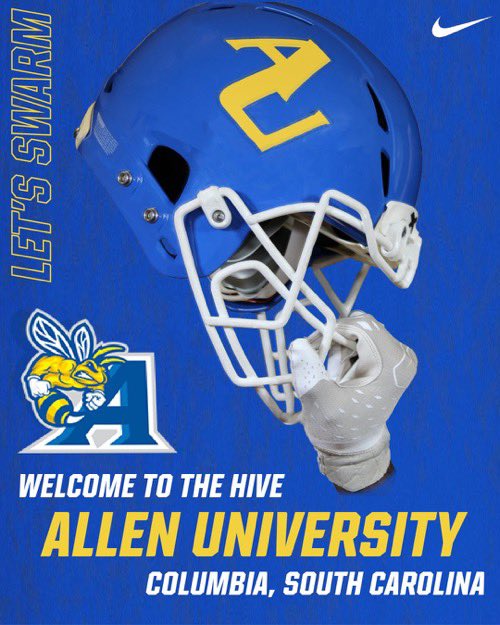 MosesKeithJones's tweet photo. After a great conversation with @CoachMcRae77 I am blessed to receive an offer to Allen University☝🏾✝️
@CoachFanene @ChabotFootball @CoachKPole @CoachDPhillip https://t.co/8agayOgXwZ