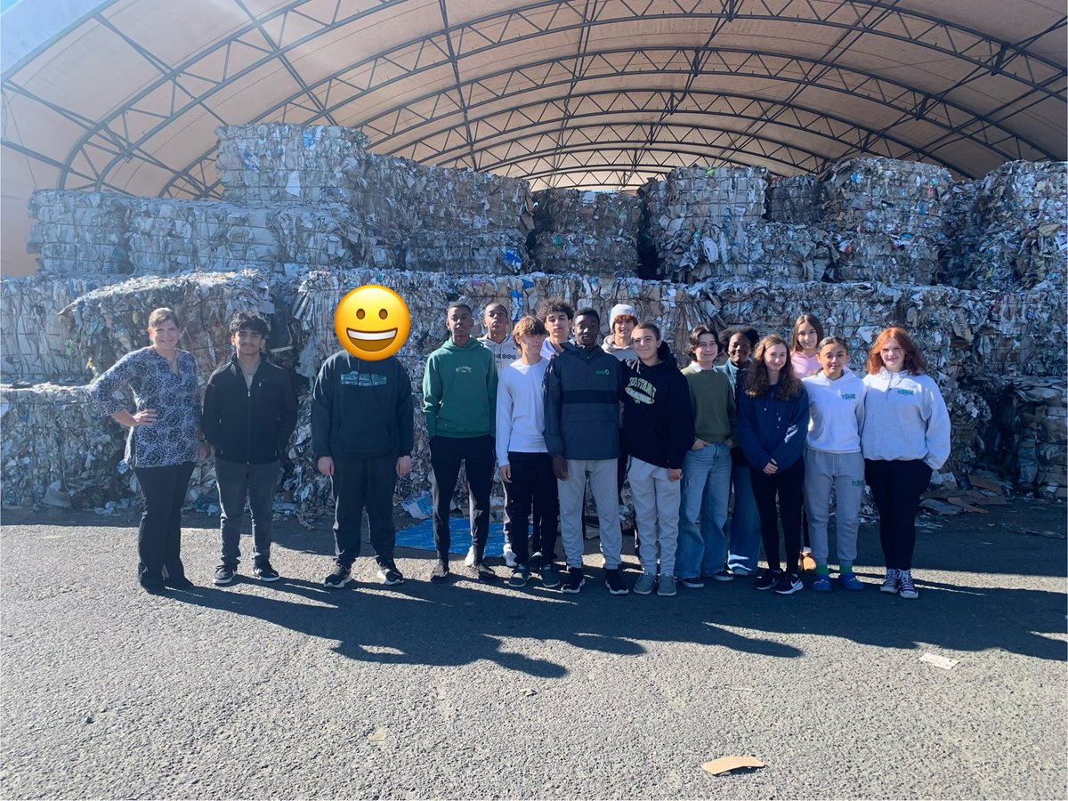 BTPSSTEMAcademy's tweet photo. Ss from BTPS STEM Academy visited the Northern Ocean County Recycling Center to learn about the waste &amp; recycling challenges faced by the community. The trip was attended by Mayor Crate, to provide insight &amp; context.  @BTHSDragons @BrickMemorialHS @BrickSupt @MsMac_BTPS https://t.co/MbVzRPerny