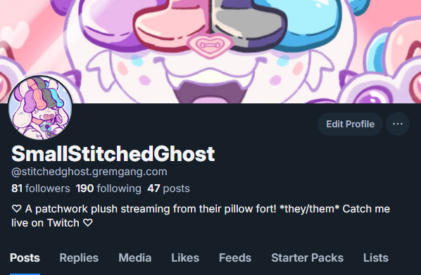 StitchedGhost - BSKY: @stitchedghost.gremgang.com tweet media