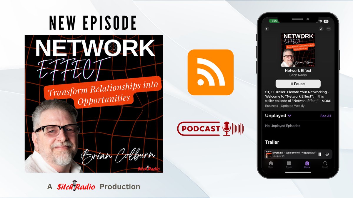 SitchRadio's tweet photo. This week on "Network Effect", Following Up
B Colburn Coaching Website
🔗 in the comments#podcast #network #networking #whoknowsyou
@B_L_Colburn https://t.co/kk4p2zSlDP