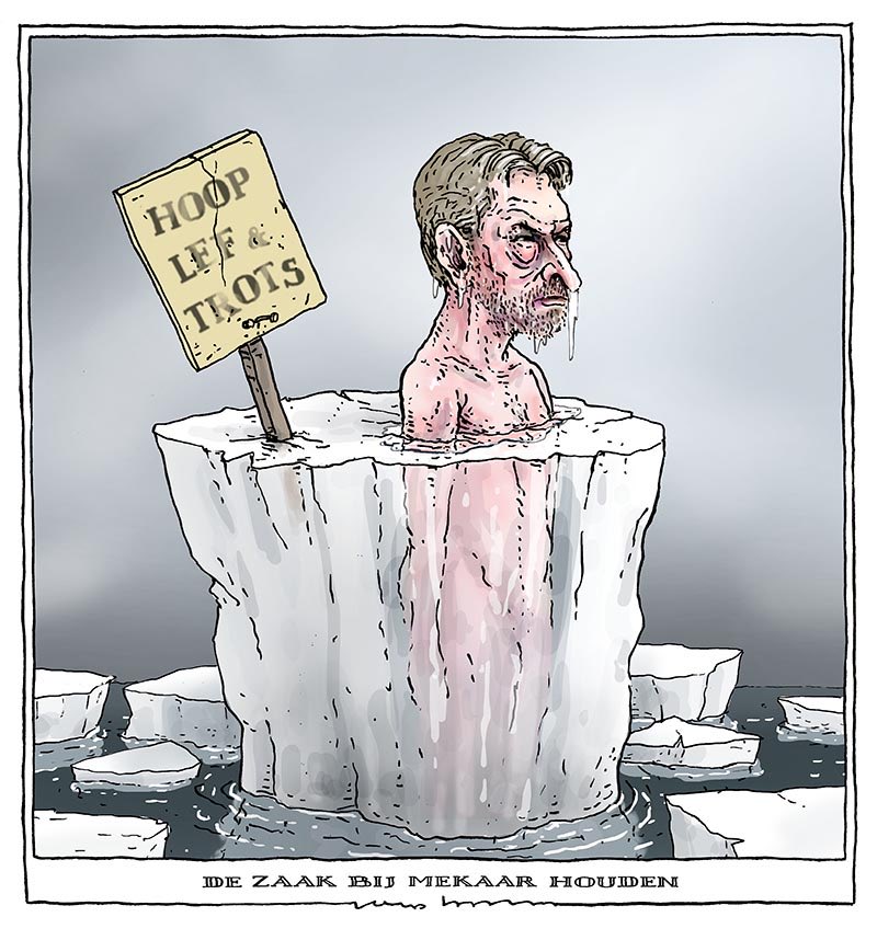 joepbertrams's tweet photo. De Haagse Ijsman #Schoof #vorderingen #kabinet #beleid #onrust voor @delimburger https://t.co/CbU2icpchB