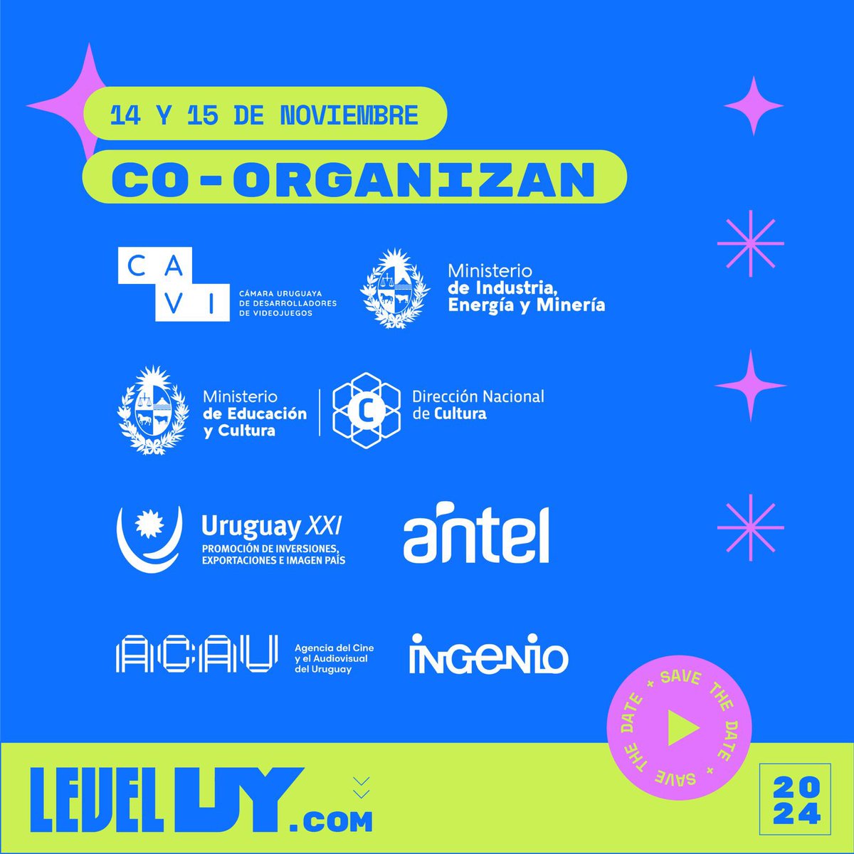 LEVEL UY SUMMIT 2024 (@level_uy) on Twitter photo Cada edición de Level UY es una oportunidad xa destacar a mujeres profesionales que trabajan y hacen crecer la industria de videojuegos en nuestro país.
Lucía Gómez, Communication & Marketing Manager de <a href="/PomeloGames/">Pomelo Games</a> se suma a nuestros speakers 🚀🇺🇾💁🏻♀️
leveluy.com Cada edición de Level UY es una oportunidad xa destacar a mujeres profesionales que trabajan y hacen crecer la industria de videojuegos en nuestro país.
Lucía Gómez, Communication & Marketing Manager de <a href="/PomeloGames/">Pomelo Games</a> se suma a nuestros speakers 🚀🇺🇾💁🏻♀️
leveluy.com