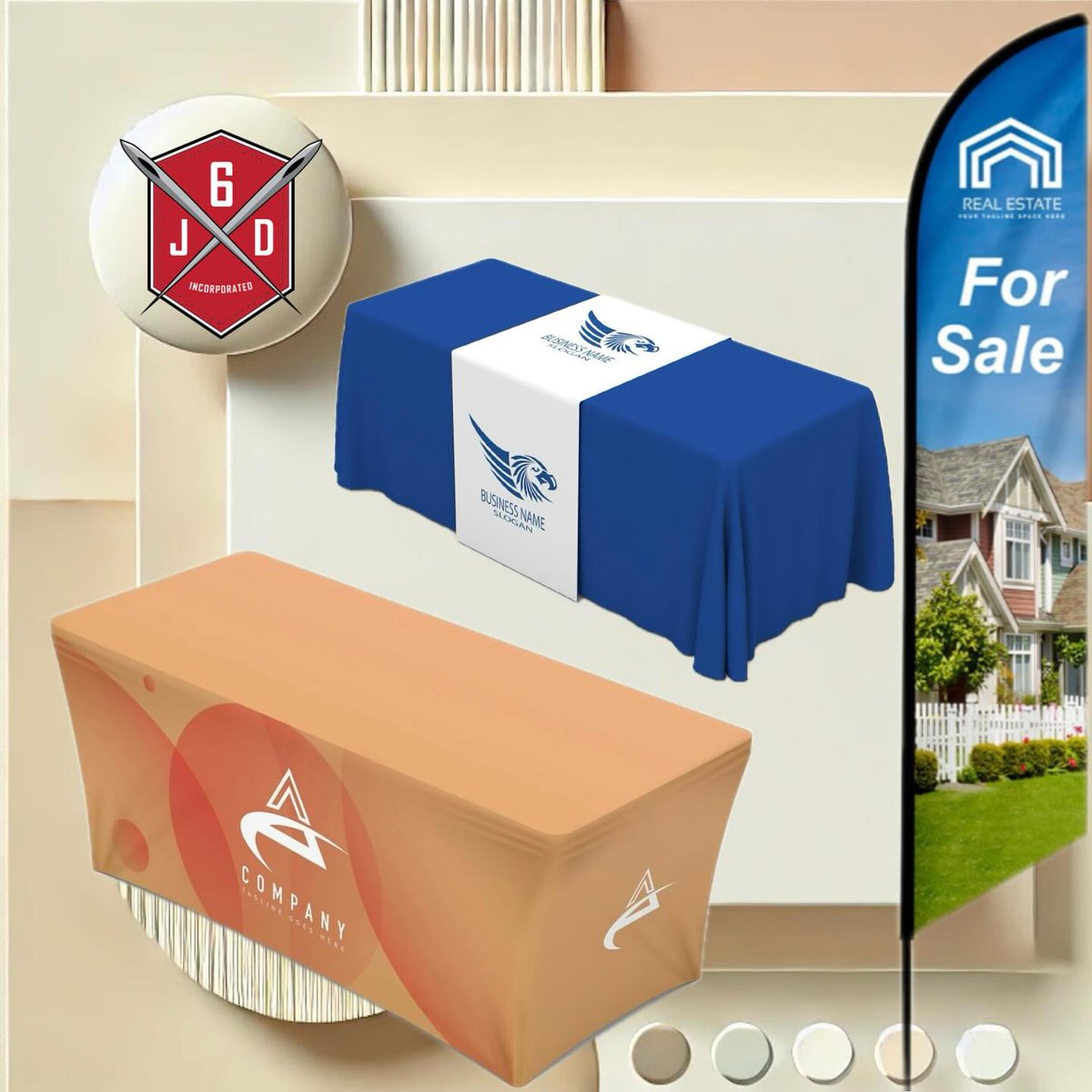 J6Designs's tweet photo. Custom Banners and Table covers! Any size and shape you need we can provide!! #booth #event #banner #custombanner #ScreenPrinting #screenprinting #Embroidery #smallbusiness #shoplocal #supportsmallbusinesses #customprinting #custom #allinadayswork #work #j6designes #customhats
4m https://t.co/NcPS760BjG