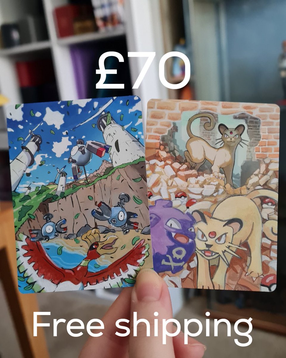 Dubble post in one day 🙊
Only 3 more days until my alter sales end ! 

Feel free to mix and match cards from the bundles and I'll set you up with a discount deal ! 

Some more pokemon alters this afternoon up for grabs 

£70 free shipping 
$90 free shipping 

Dm to claim ✉️ ✨️