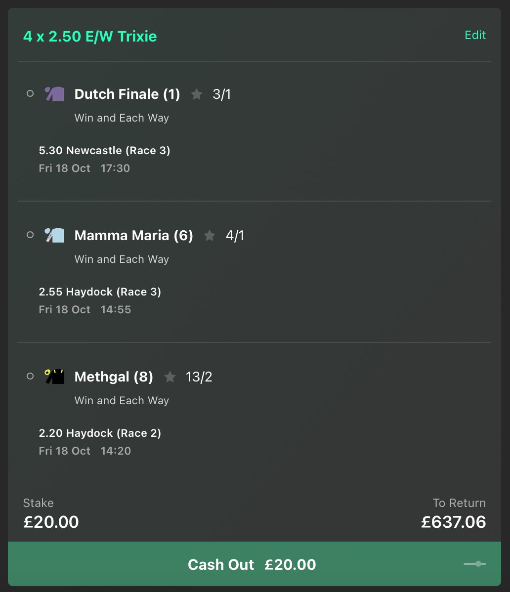 🏇🏼 Tommy's Tips tweet media