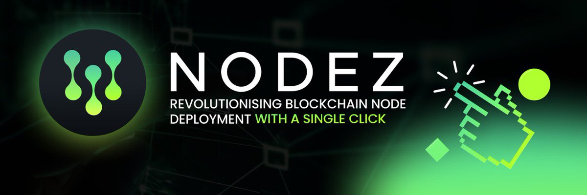 Nodeztech's tweet image. Nodez - Your One-Click Node Deployment Platform! 🌠

We've hit 50 paying customers, and we're not even fully launched yet! Imagine what happens when we unveil our:

- Fractionalized Nodes Launchpad
- Marketplace

Nodez isn't just playing the game; we're changing it. Making node…
