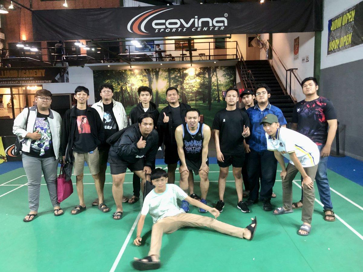 kegiatan positif kesekian kalinya 🏸
#SerikatSehat