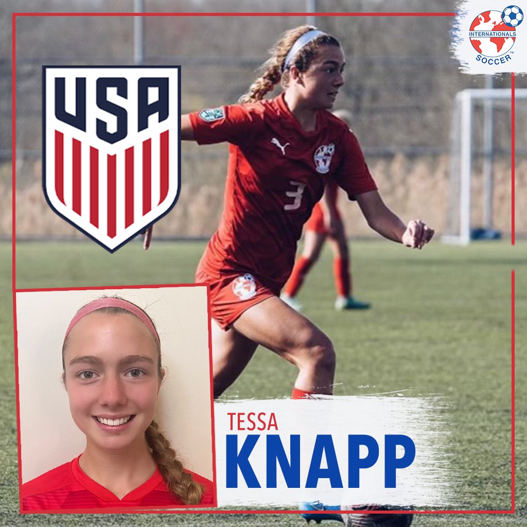 Best of luck to Tessa Knapp who will be joining the @usynt #U19WYNT squad for its training camp in West Palm Beach, Fla. from Oct. 24-30! The camp is to prepare for the next U-20 Women’s World Cup in ‘26!