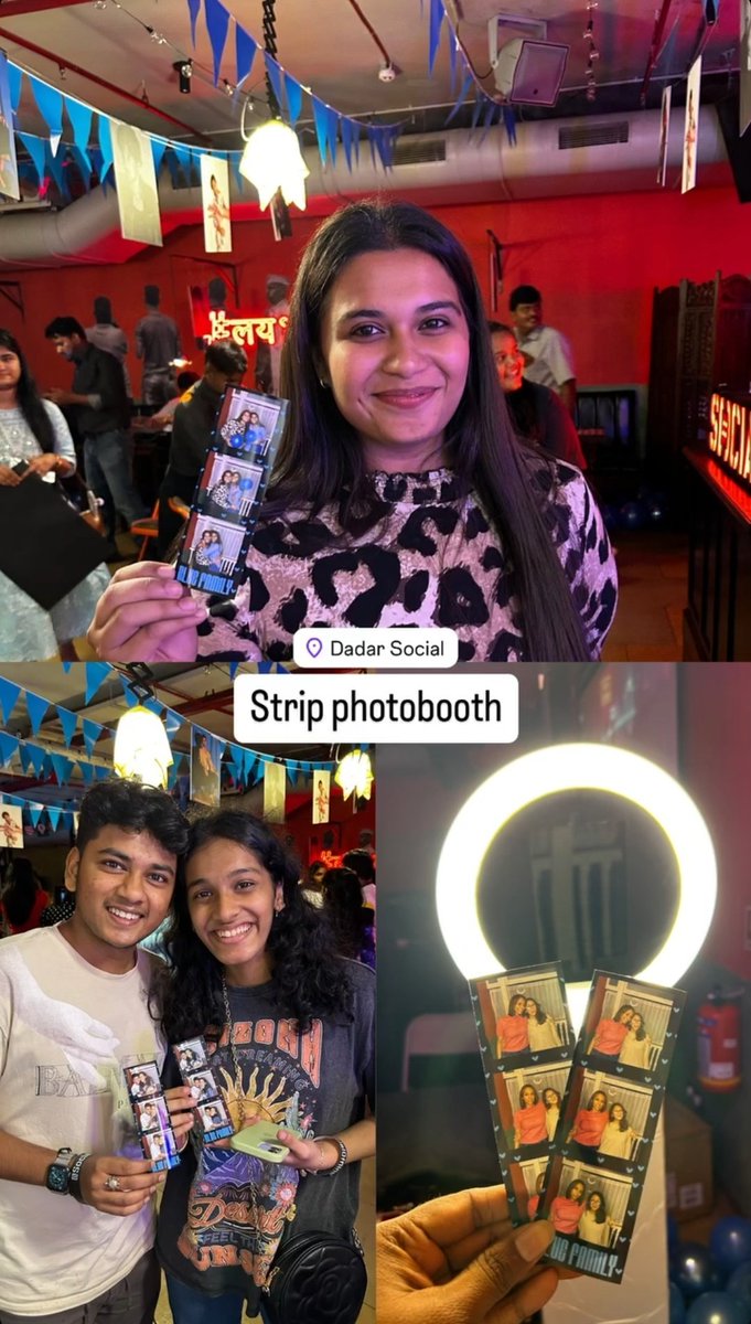 darshanravalfam's tweet photo. fun at bluefamily photobooth at the OUT OF CONTROL listening party event  🥹💙✨
#outofcontroldz #darshanraval #listeningpartyDR https://t.co/tc03cS7nRH