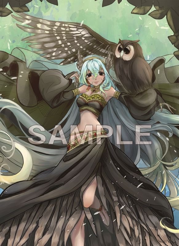 イラスト原画　怪奇の国の住人「フクロウ女」 hq720.jpg?sqp=-