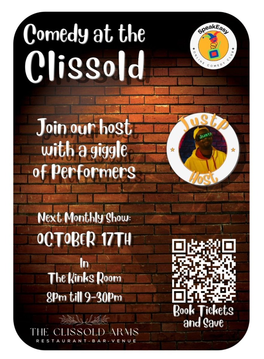 Looking to get 20% off dinner?
Treat yourself with something special this evening! Get ready to laugh as comedians are coming to town at 8pm. You don't have to worry about dinner- grab your ticket and we will add a 20% discount on dinner. 

0208 444 4224 for reservations.