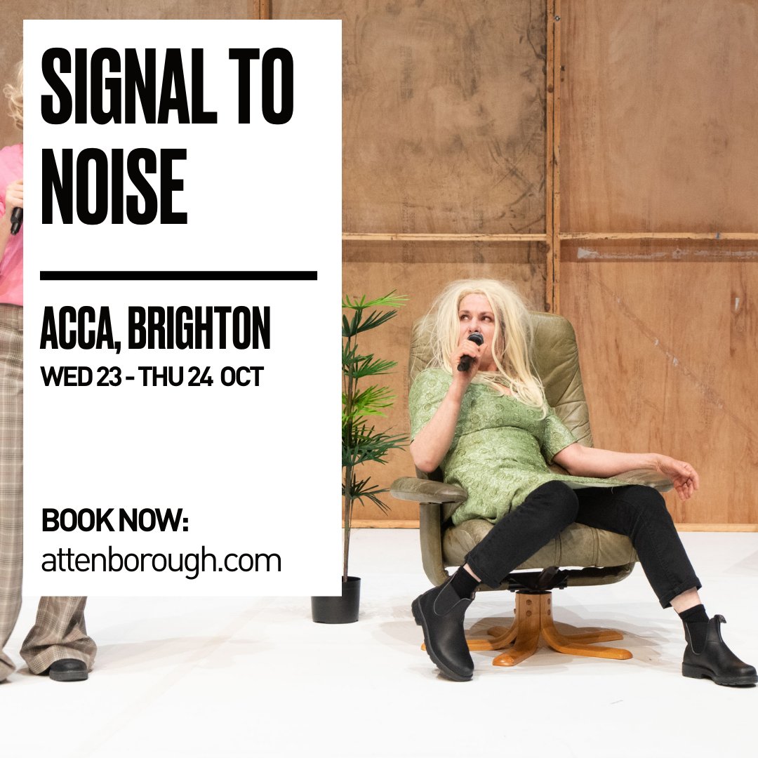 ForcedEnts's tweet photo. Bored with nights in? This time next week you could be getting ready to go and see Signal to Noise @AttenboroughCtr in Brighton.
Make sure you don't miss out! Book here 👇👇👇
https://t.co/b0MLoE7fbS
#FE40 #fesignaltonoise https://t.co/pRUAnKVoA4