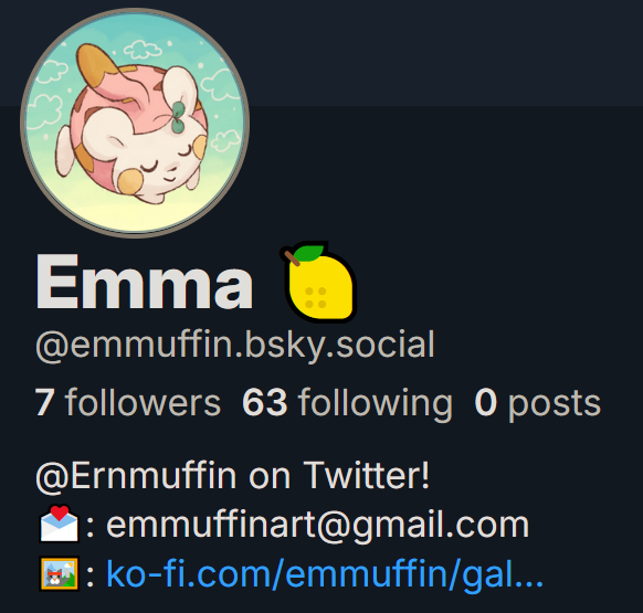 I know I don't post too much in the first place, but I'll be mirroring my posts to 💙☁️🦋 if you wanna follow me there!