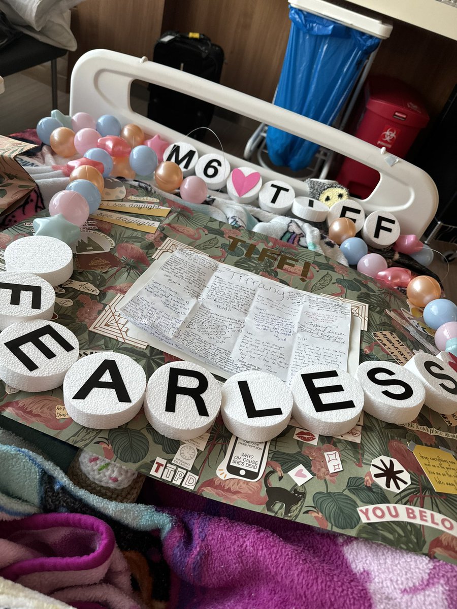 I recently got diagnosed with inoperable bile duct cancer. I am coming to Indy n2 and so excited: the nurses on my unit are getting me ready for it and made me these 🥹 I’m so blessed. I’ve been in the hospital for 2-3 months (almost 5 weeks straight for this admission)